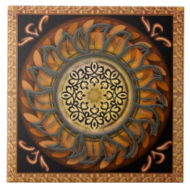 Teja metalizado del esplendor de Sun