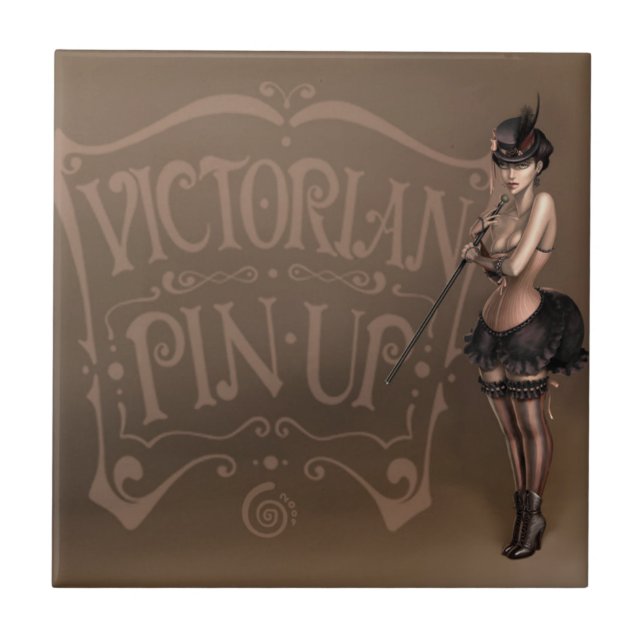 Teja modela del chica del Victorian (Frente)