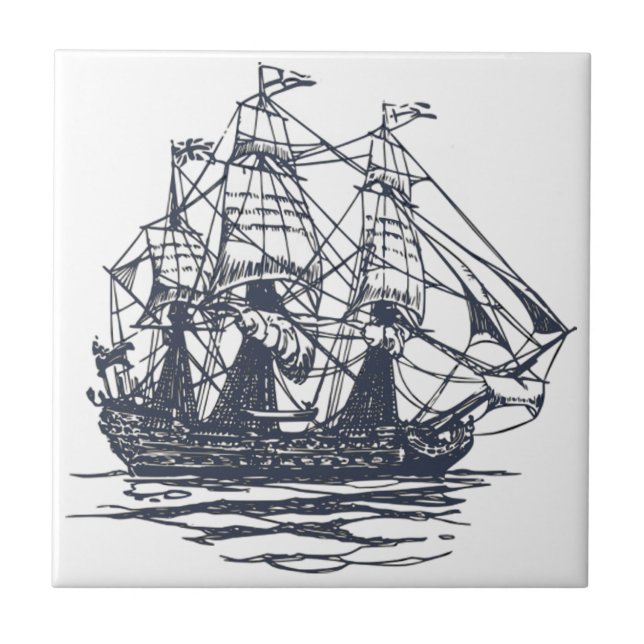 Teja náutica de la nave (Frente)