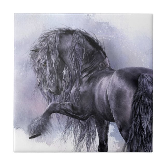 Teja negra del arte de la perla (Frente)