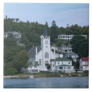 Teja o Trivet de la isla de Mackinac