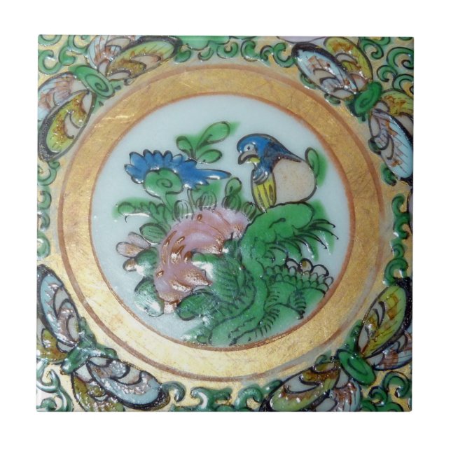 Teja oriental de Backsplash de la característica (Frente)