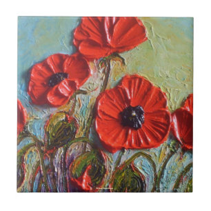 Teja roja de las amapolas
