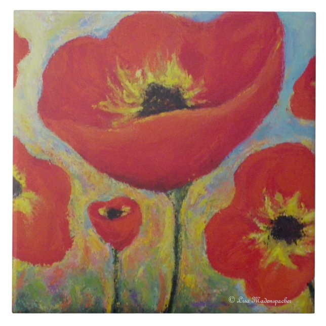 Teja roja de las amapolas (Frente)