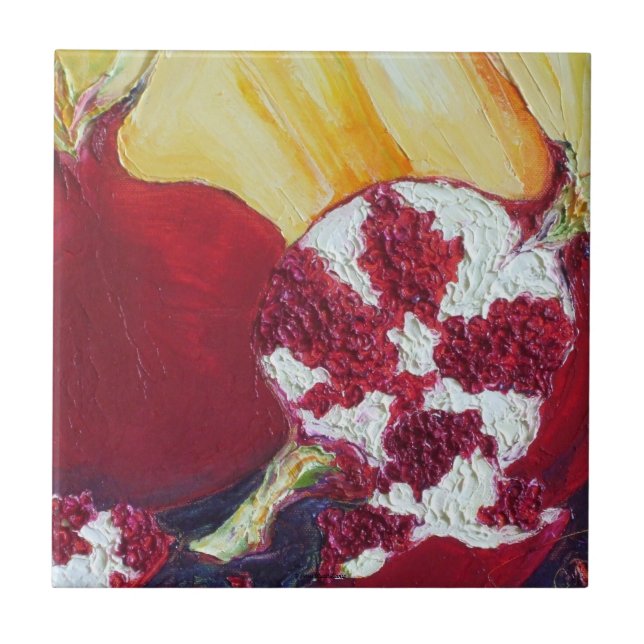 Teja roja de las granadas (Frente)