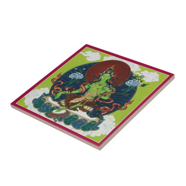 TEJA - Tara verde, Buda femenino más famoso (Lado)