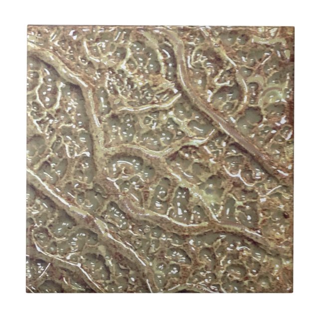 Teja texturada cerámica (Frente)