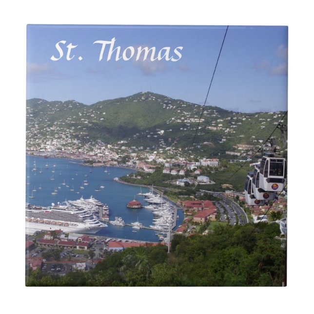 Teja Trivet de St Thomas (Frente)