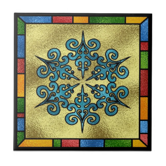 Teja Trivet del copo de nieve del invierno