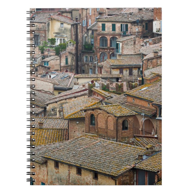 Tejados en el cuaderno de Siena (Frente)