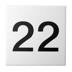 Tejas de dos dígitos del número