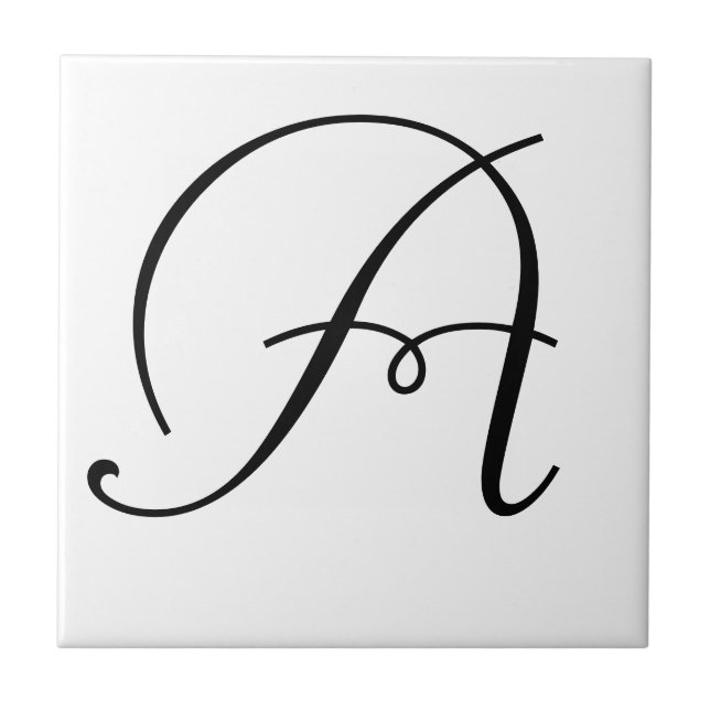 Tejas de la letra (Frente)