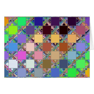 Tejas de mosaico coloridas