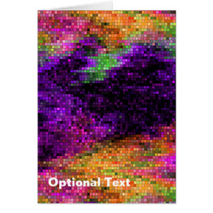 Tejas de mosaico multi púrpuras vibrantes