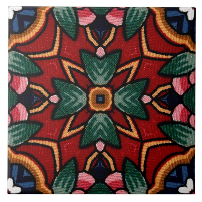 Tejas en mayólica/Talavera italianas decorativas (Frente)