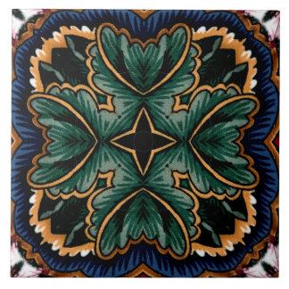 Tejas en mayólica/Talavera italianas decorativas