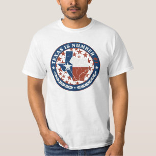 Tejas es camiseta del número uno