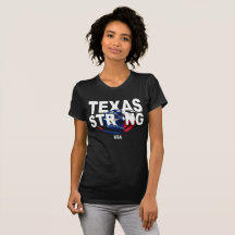 Tejas fuerte - camisa de los E.E.U.U.