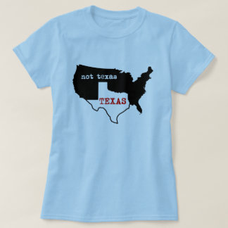 Tejas/no camisa de las señoras de Tejas