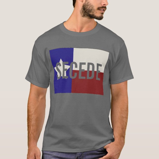 Tejas oscuro SECEDE la camiseta (Anverso)