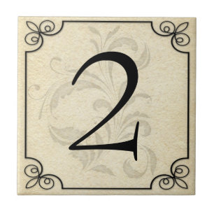 Tejas personalizadas del número