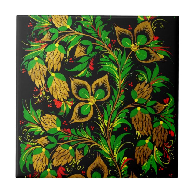 Tejas rusas del arte popular (Frente)