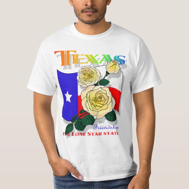 Tejas subió la camisa F/B (Anverso)