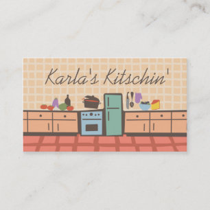 Teje la cocina que cocina la tarjeta de visitas