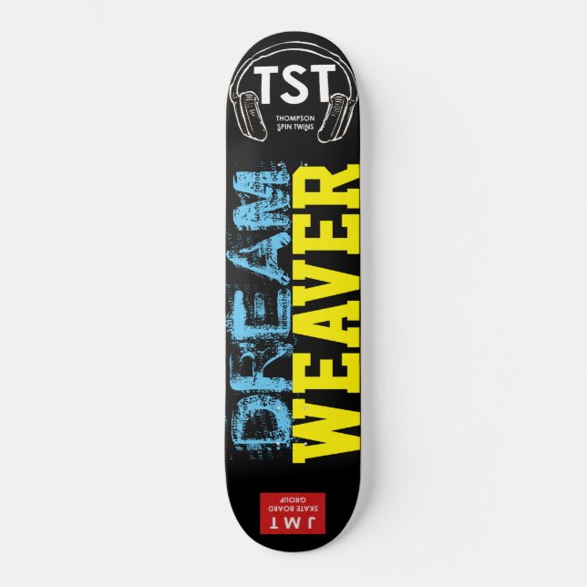 TEJEDOR DE SUEÑOS Patineta (Anverso)