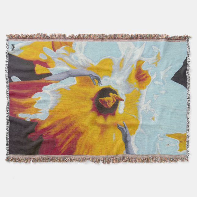 Tejida El universo como manta del narciso (Anverso)