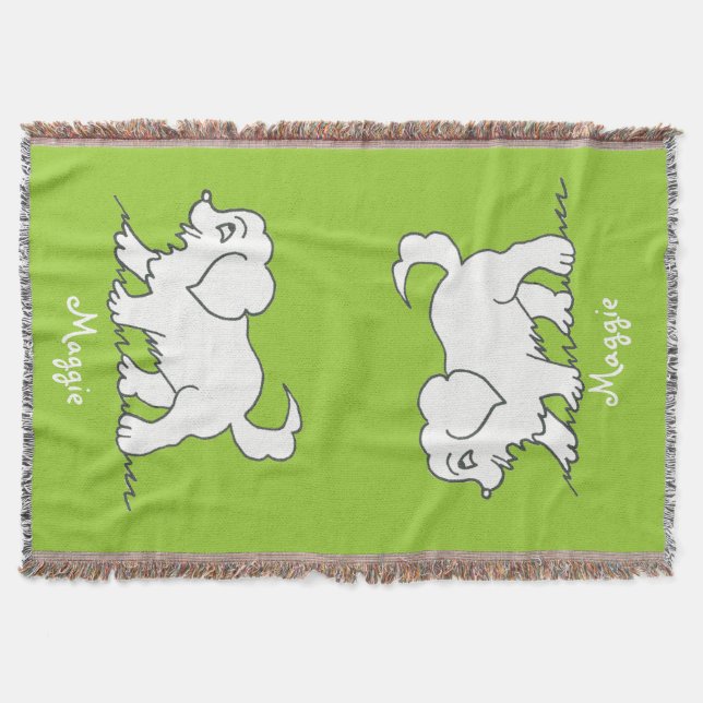 Tejida La manta de Maggie (Anverso)