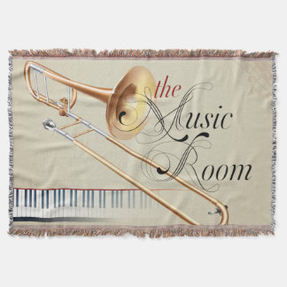 Tejida La manta del tiro del trombone
