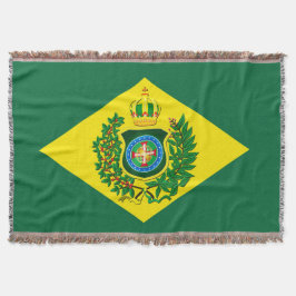 Tejida Manta Bandeira Imperial do Brasil