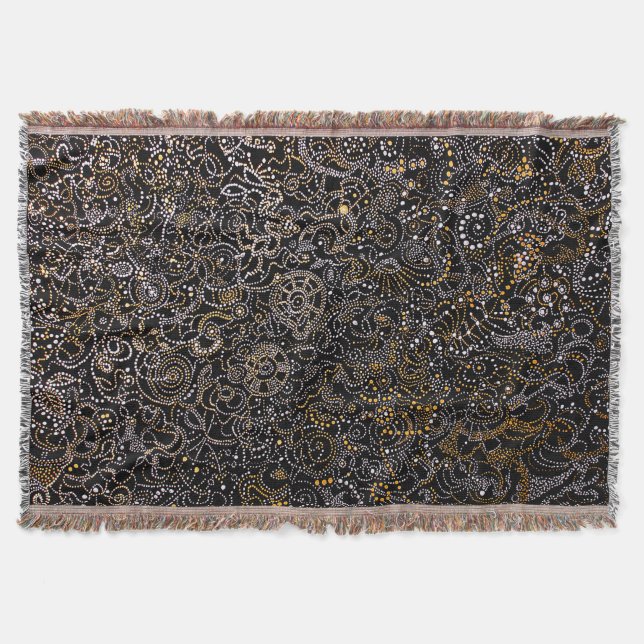 Tejida Manta del tiro de la constelación de la estrella (Anverso)