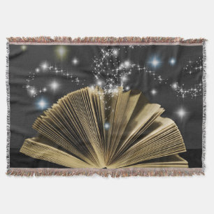 Tejida Manta del tiro del aficionado a los libros