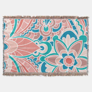 Tejida Manta del tiro del bohemio, del trullo y del