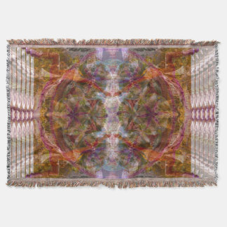 Tejida Manta sagrada de la geometría de la yoga de