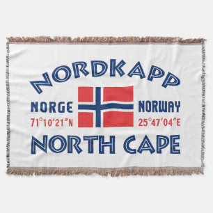 Tejida NORDKAPP Noruega lanza manta