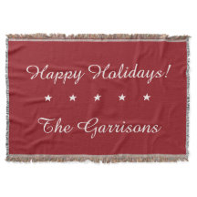 Personalizable completo Vacaciones arrojar manta