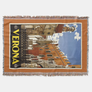Tejida Verona Italia vintage lanza manta