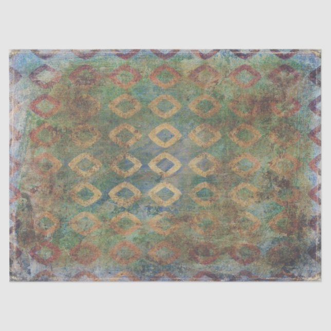 Tejido artístico abstracto o papel descatalogado (Anverso)