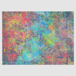 Tejido artístico abstracto o papel descatalogado