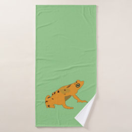 Tejido de animales de la Rana Dorada