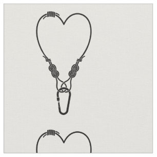 Tejido de escalada de roca y tela de nudo