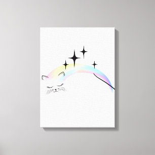 Tejido de lienzo de Kitty