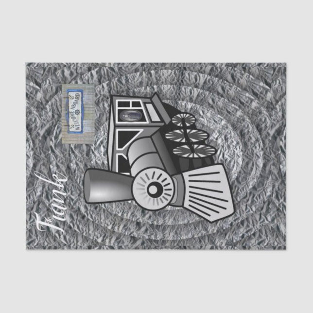 Tejido de papel de vintage (Anverso)