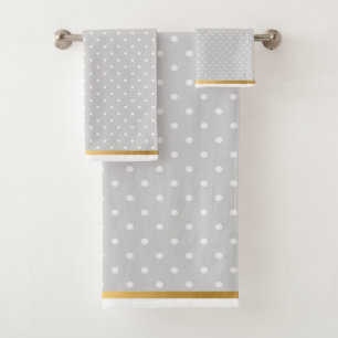 TEJIDO DE TOALLAS DEL CUARTO DE BAÑO DE ORO BLANCO
