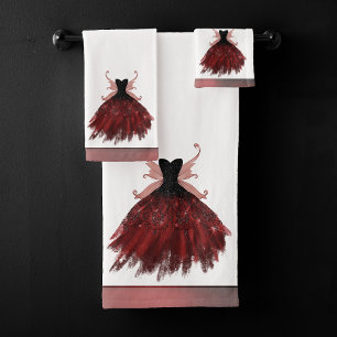 Tejido gótico Crimson Gown Oveja Roja Radiante P
