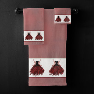 Tejido gótico Crimson Gown Oveja Roja Radiante P