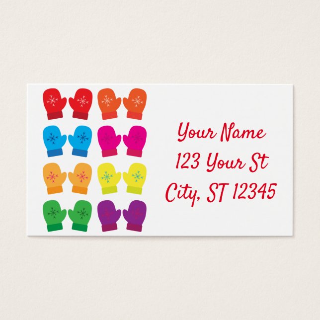 Tejido multicolor Mittens Thunder_Cove (Frente)